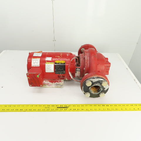 Bell & Gossett 2X7B 7.5HP In-line Centrifugal Pump 153GPM 230/460V 3PH 175PSI
