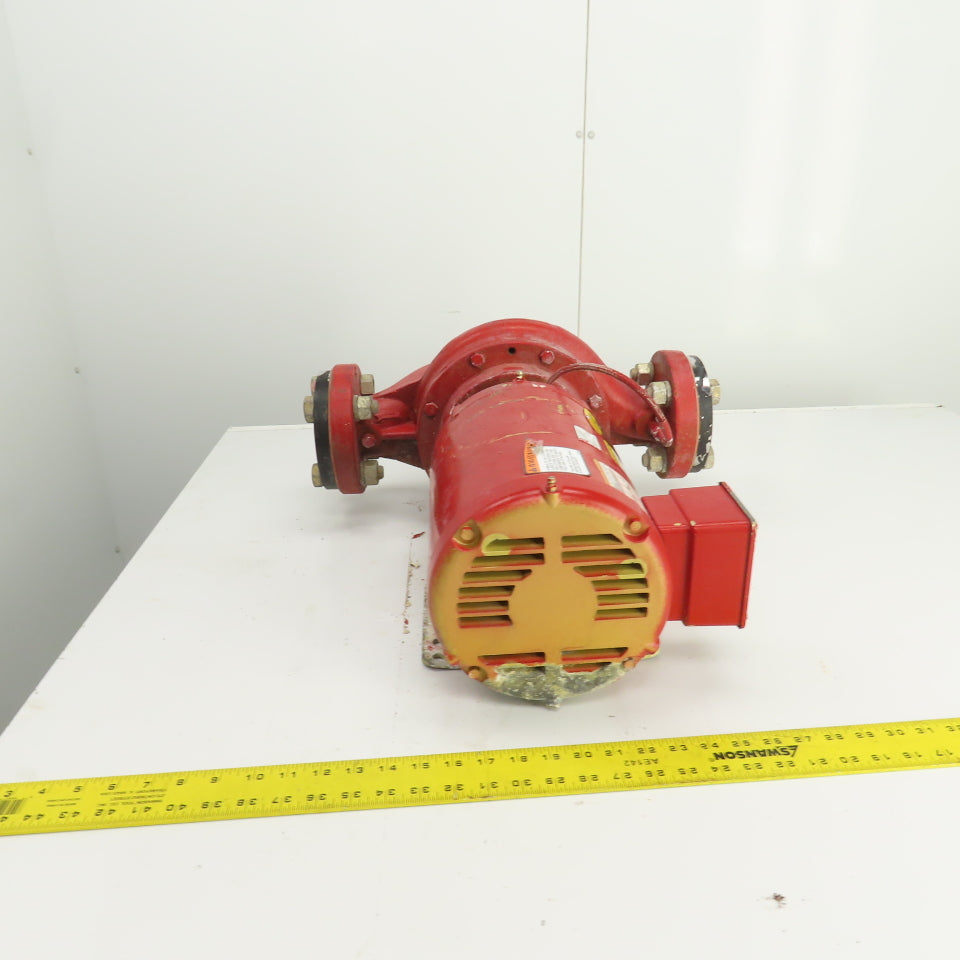 Bell & Gossett 2X7B 7.5HP In-line Centrifugal Pump 153GPM 230/460V 3PH 175PSI