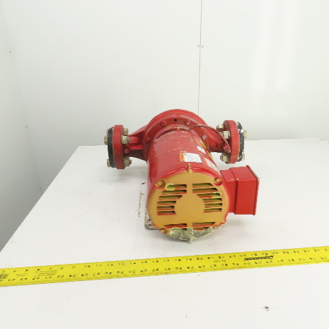 Bell & Gossett 2X7B 7.5HP In-line Centrifugal Pump 153GPM 230/460V 3PH 175PSI