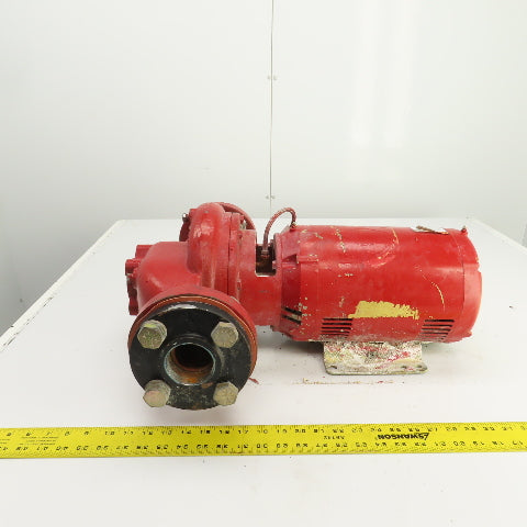 Bell & Gossett 2X7B 7.5HP In-line Centrifugal Pump 153GPM 230/460V 3PH 175PSI
