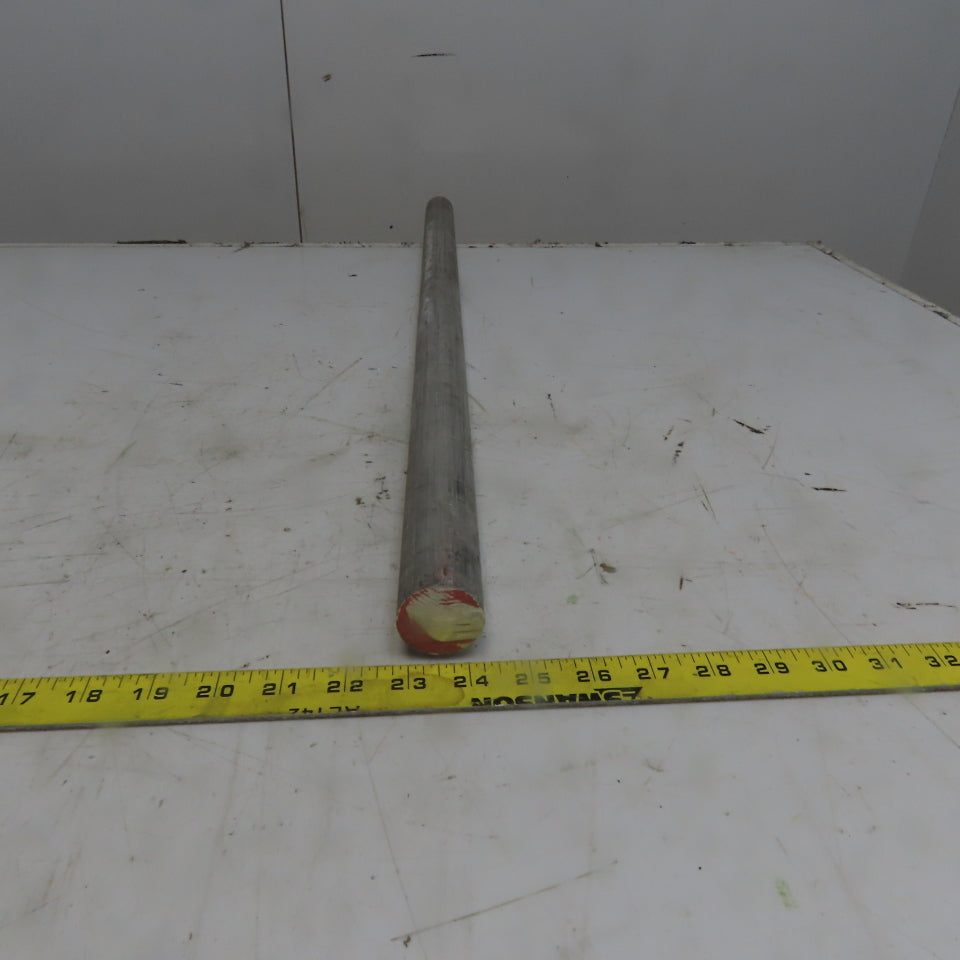 1-7/16" Diameter Aluminum Round Bar 6061 Plate T6511 Mill Stock 37"
