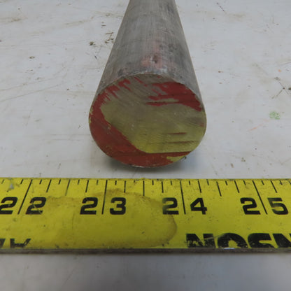 1-7/16" Diameter Aluminum Round Bar 6061 Plate T6511 Mill Stock 37"