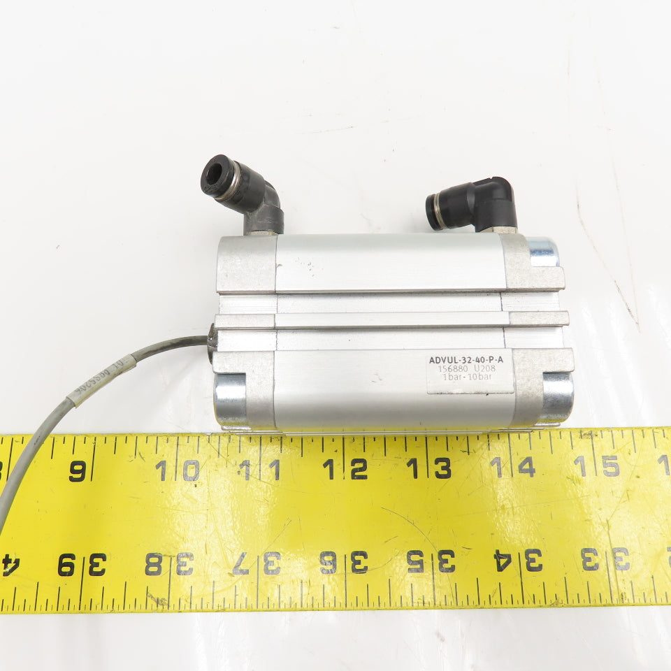 Festo ADVUL-32-10-P-A 32mm Bore 10mm Stroke Double Acting Air Cylinder