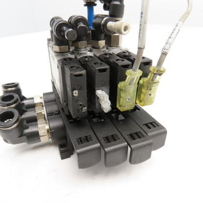 Festo 	CPE14-M1BH-5L-1/8 Pneumatic Double Single Solenoid Valve Bank 24VDC Coil