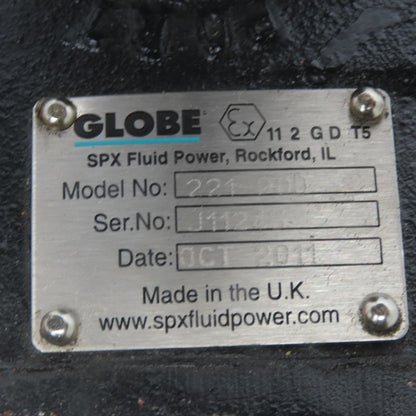 Globe 221-900 Remote Pneumatic Control Valve for Air Vane Motors