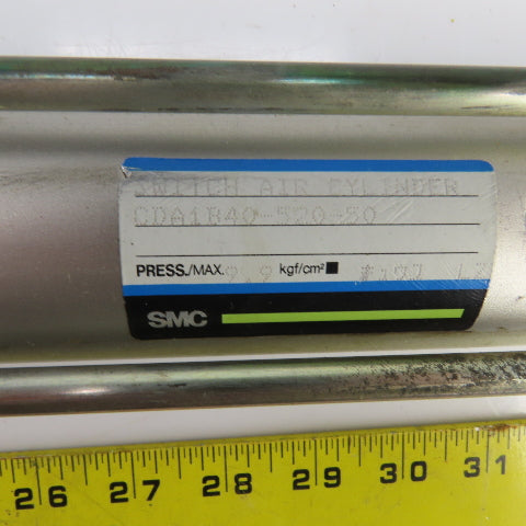 SMC CDA1B40-520-50 Double Acting Pneumatic Air Cylinder 520mm Stroke 40mm Bore