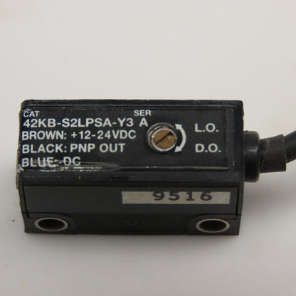 Allen Bradley 42KB-S2LPSA-Y3 Photoelectric Sensor +12-24VDC LO/DO