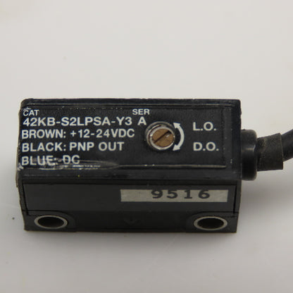 Allen Bradley 42KB-S2LPSA-Y3 Photoelectric Sensor +12-24VDC LO/DO
