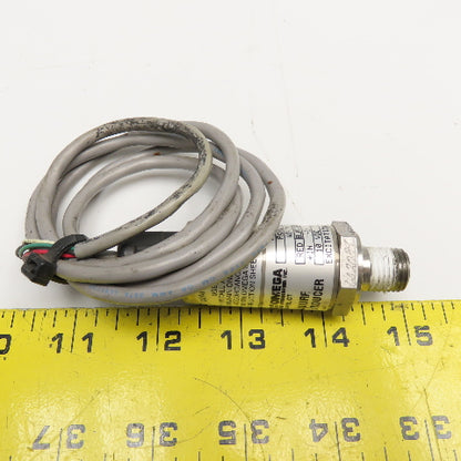 Omega PX302-200AV 0-200PSI 10VDC Pressure Transducer 1/4" NPT Slight Damage