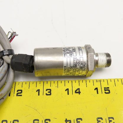 Omega PX302-200AV 0-200PSI 10VDC Pressure Transducer 1/4" NPT Slight Damage