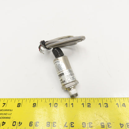 Omega PX302-200AV 0-200PSI 10VDC Pressure Transducer 1/4" NPT Slight Damage