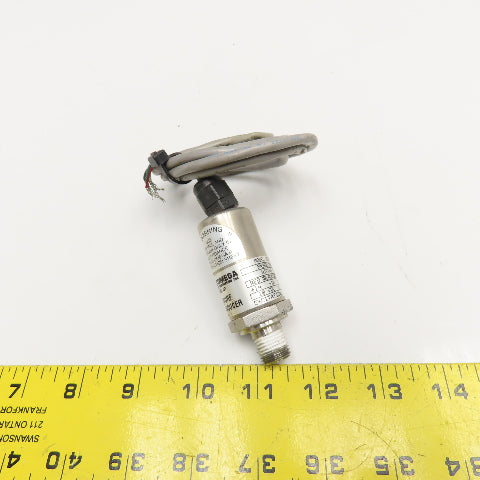 Omega PX302-200AV 0-200PSI 10VDC Pressure Transducer 1/4" NPT Slight Damage