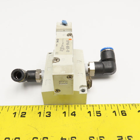 SMC SY7140-5DZE-02 Pneumatic Solenoid Valve 2 Position 1/4" NPT Manifold