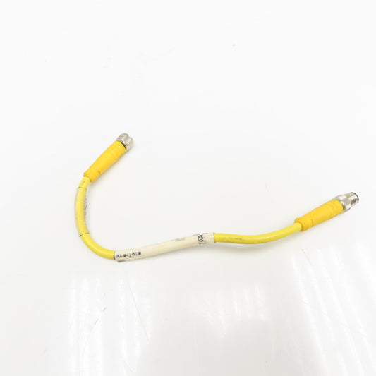 Turck PKG4M-0.2-PSG3M Double Ended Cable Picofast M8 4 Pin Female 3 Pin Male 7"