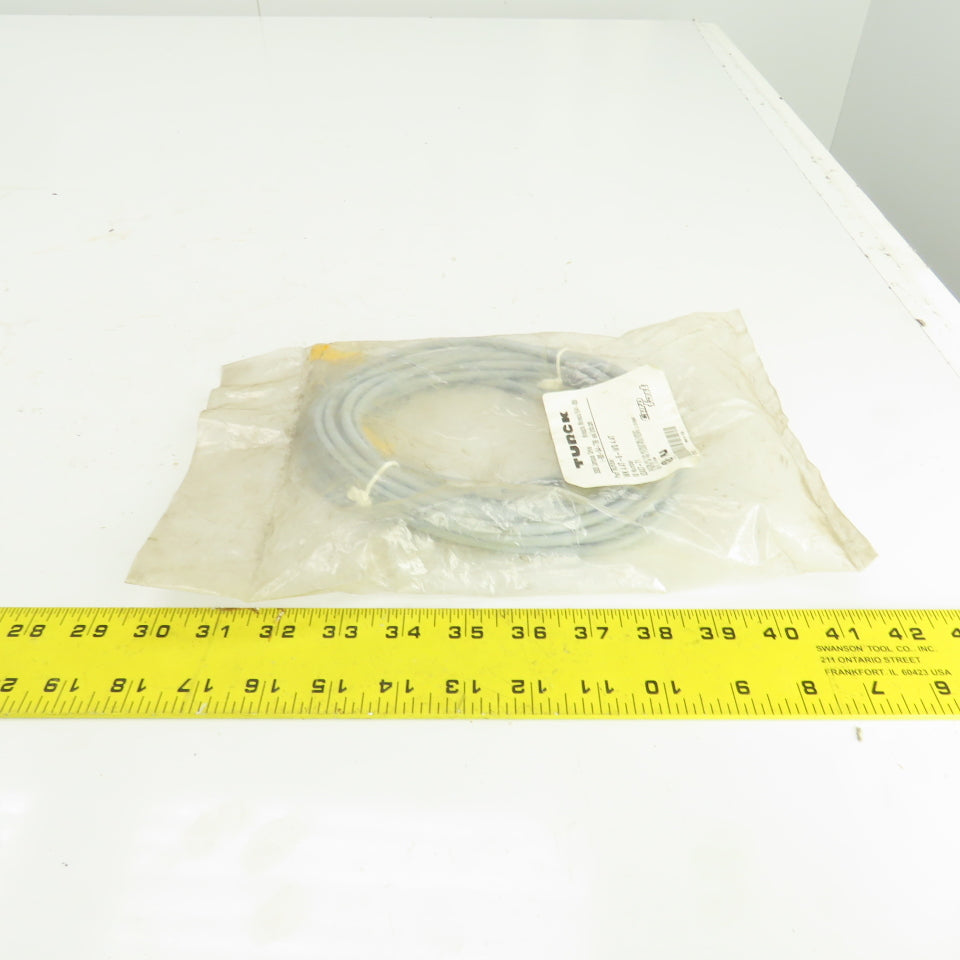 Turck WK 4.4T-6-WS 4.4T Euro-Fast Double Ended Right Angle Cordset 250V 6.0m L