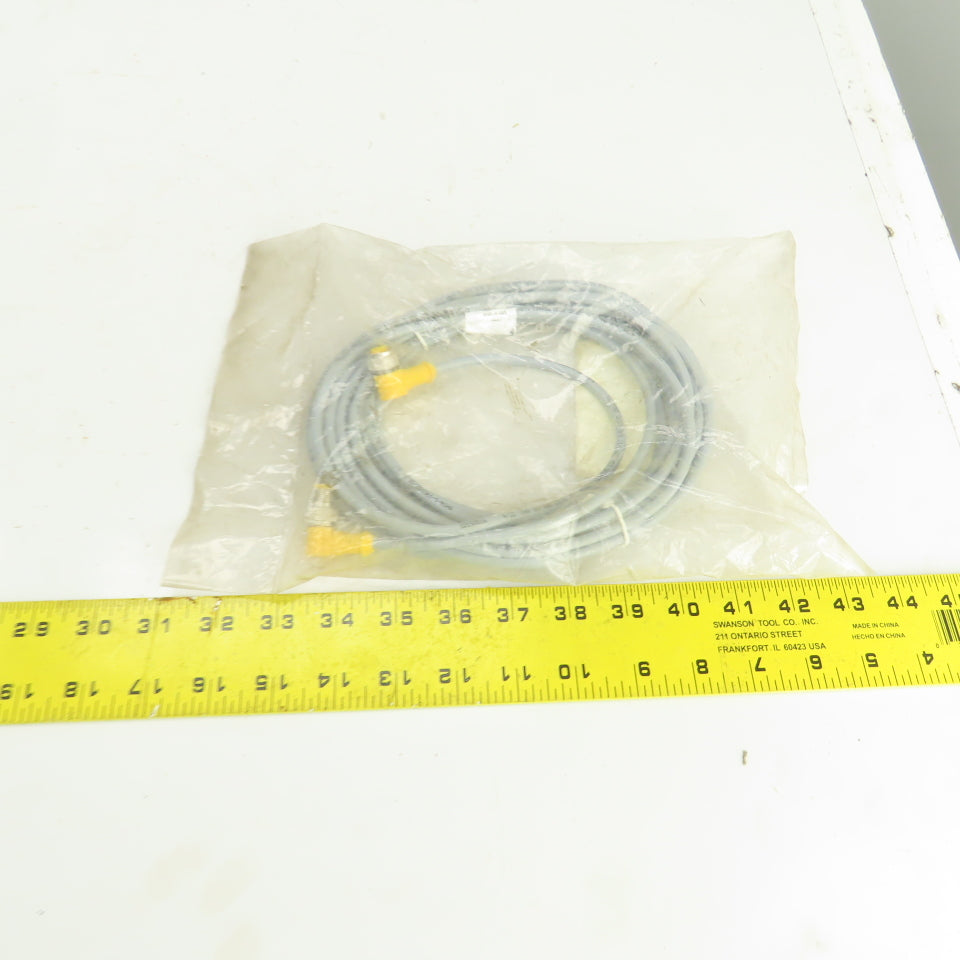 Turck WK 4.4T-6-WS 4.4T Euro-Fast Double Ended Right Angle Cordset 250V 6.0m L