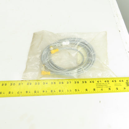 Turck WK 4.4T-6-WS 4.4T Euro-Fast Double Ended Right Angle Cordset 250V 6.0m L