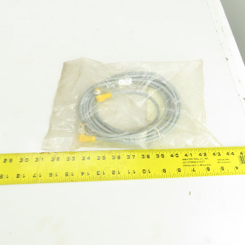 Turck WK 4.4T-6-WS 4.4T Euro-Fast Double Ended Right Angle Cordset 250V 6.0m L