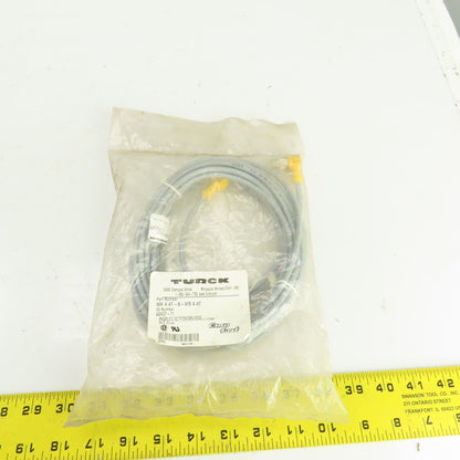 Turck WK 4.4T-6-WS 4.4T Euro-Fast Double Ended Right Angle Cordset 250V 6.0m L