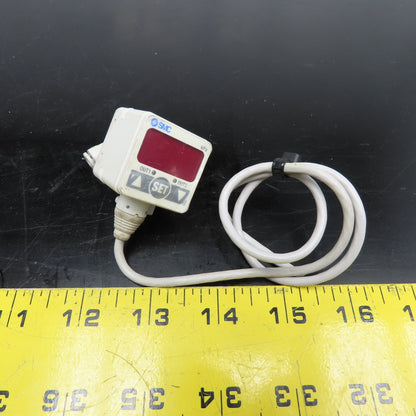 SMC ZSE40-T1-62L 10-101.3kPa Vacuum Pressure Switch 12-24VDC 1/8" Port 4mm