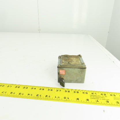 Square D Class 9012 GAW-4 Pressure Switch 15-75 PSI 600V