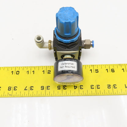 Festo LR-M1-N1/4-10 1/4" NPT 300 PSI Compressed Air Regulator