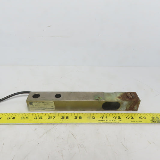 HBM 3-48424-1 Type BF-15100 1.5K 2500 LB Capacity Load Cell / Weighing Sensor