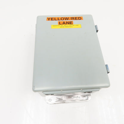 Hoffman A806CHQR 8" x 6" x 3-1/2" Deep Electrical Enclosure Type 12,13 W/ Plate