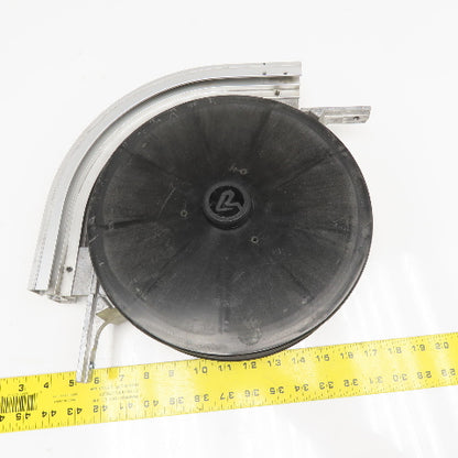 Flexlink 3902155 XLBH90R150 11" Diam. 90° Wheel Bend Conveyor