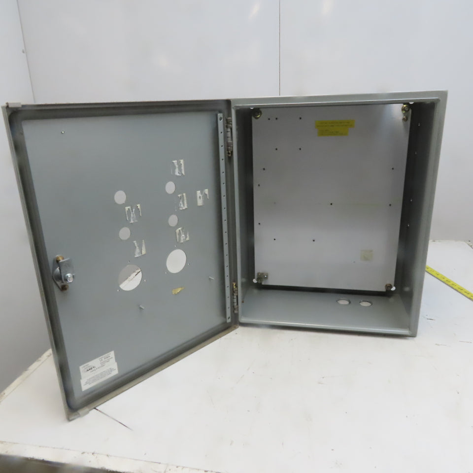 Hoffman C-SD20168 20x16x8" Wall Mount Electrical Enclosure W/Back Plate