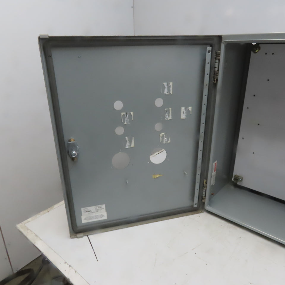 Hoffman C-SD20168 20x16x8" Wall Mount Electrical Enclosure W/Back Plate