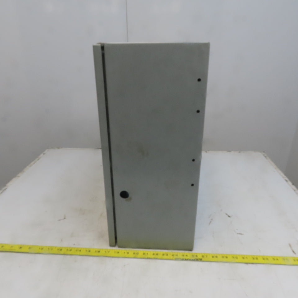 Hoffman C-SD20168 20x16x8" Wall Mount Electrical Enclosure W/Back Plate