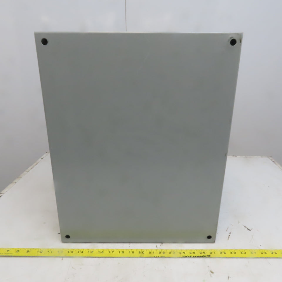 Hoffman C-SD20168 20x16x8" Wall Mount Electrical Enclosure W/Back Plate