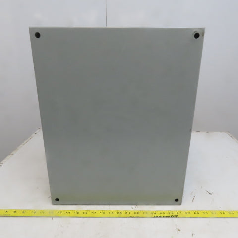 Hoffman C-SD20168 20x16x8" Wall Mount Electrical Enclosure W/Back Plate