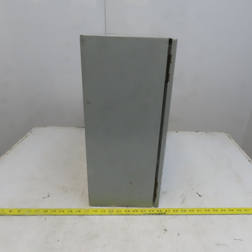 Hoffman C-SD20168 20x16x8" Wall Mount Electrical Enclosure W/Back Plate