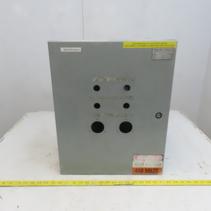 Hoffman C-SD20168 20x16x8" Wall Mount Electrical Enclosure W/Back Plate