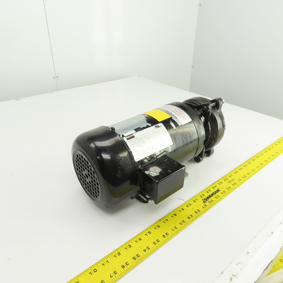 Dayton LTAG23TC 3HP End Suction Horizontal Centrifugal Pump 3450RPM 230/460V 3PH