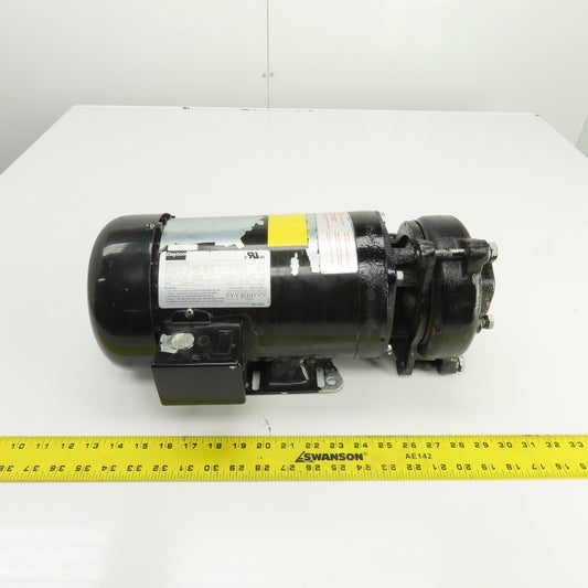 Dayton LTAG23TC 3HP End Suction Horizontal Centrifugal Pump 3450RPM 230/460V 3PH