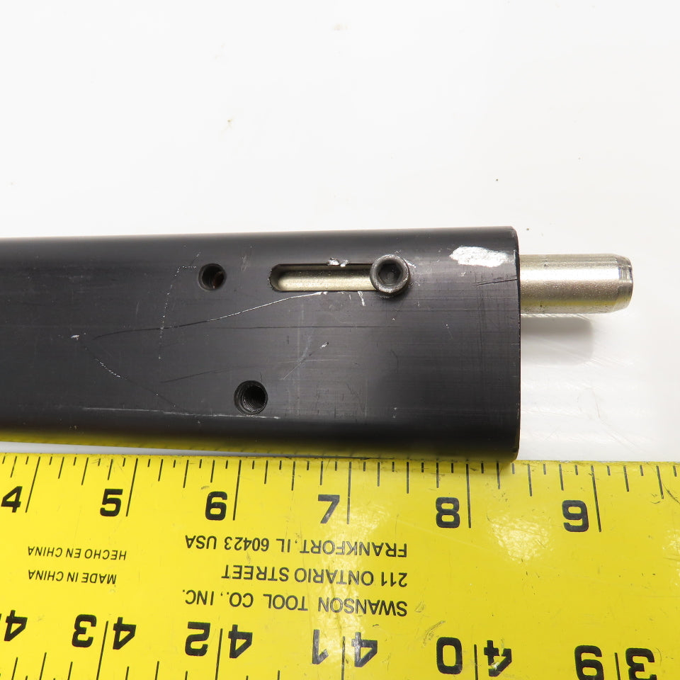 30" OAL Aluminum Heavy Duty Hinge Bracket 1/2" Spring Pin Axle