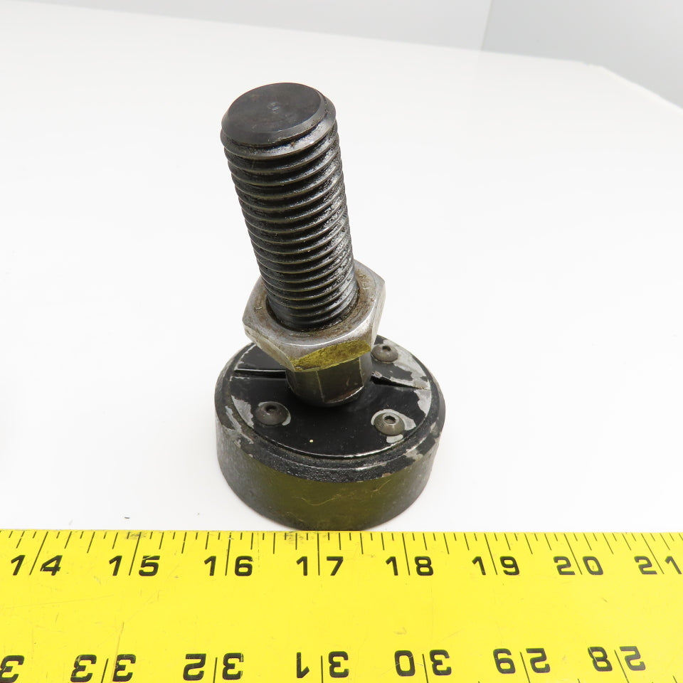 3" Swivel Machine Leveling Vibration Isolator Feet M22-3.0 Stud Lot Of 4