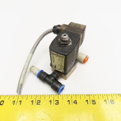 Burkert 456351A 24VDC Solenoid Valve 1/8NPT