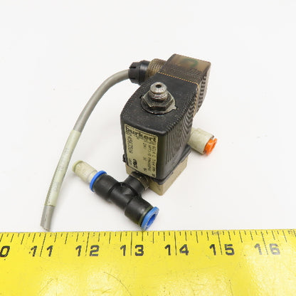 Burkert 456351A 24VDC Solenoid Valve 1/8NPT