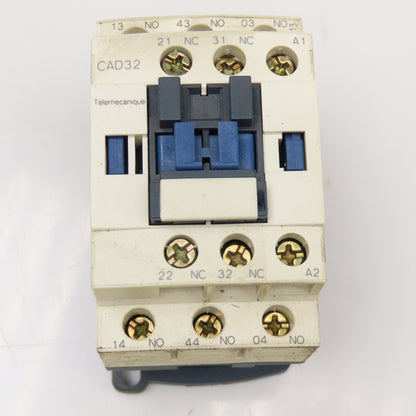 Telemecanique CAD32 Contactor 10A 3N/O 2N/C 48VAC 50/60Hz Coil