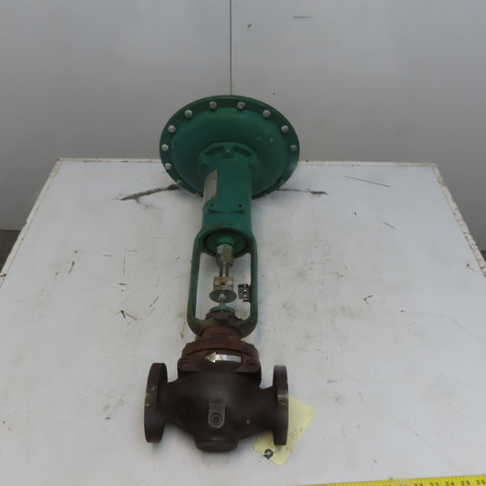 Fisher Control Type 667 Size 34 Pneumatic Actuator w/Type-EZ 1-1/2" Flange Valve