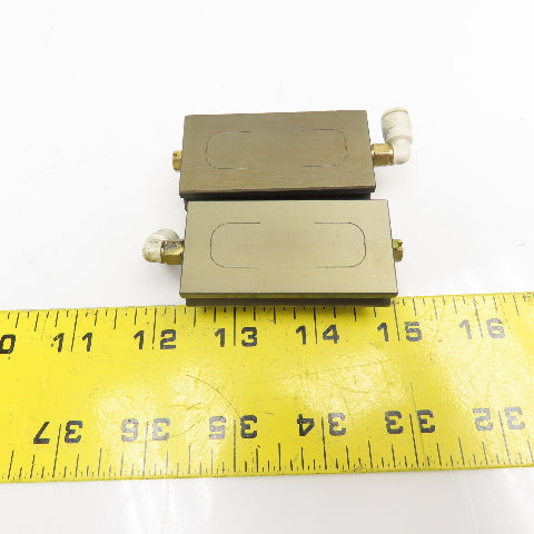 30mm Wide x 60mm Long Air Float Bearing From CMM Lot Of 2