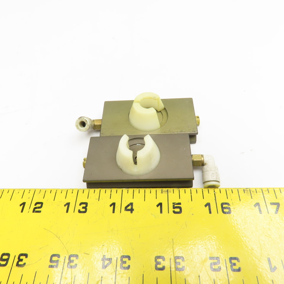 30mm Wide x 60mm Long Air Float Bearing From CMM Lot Of 2