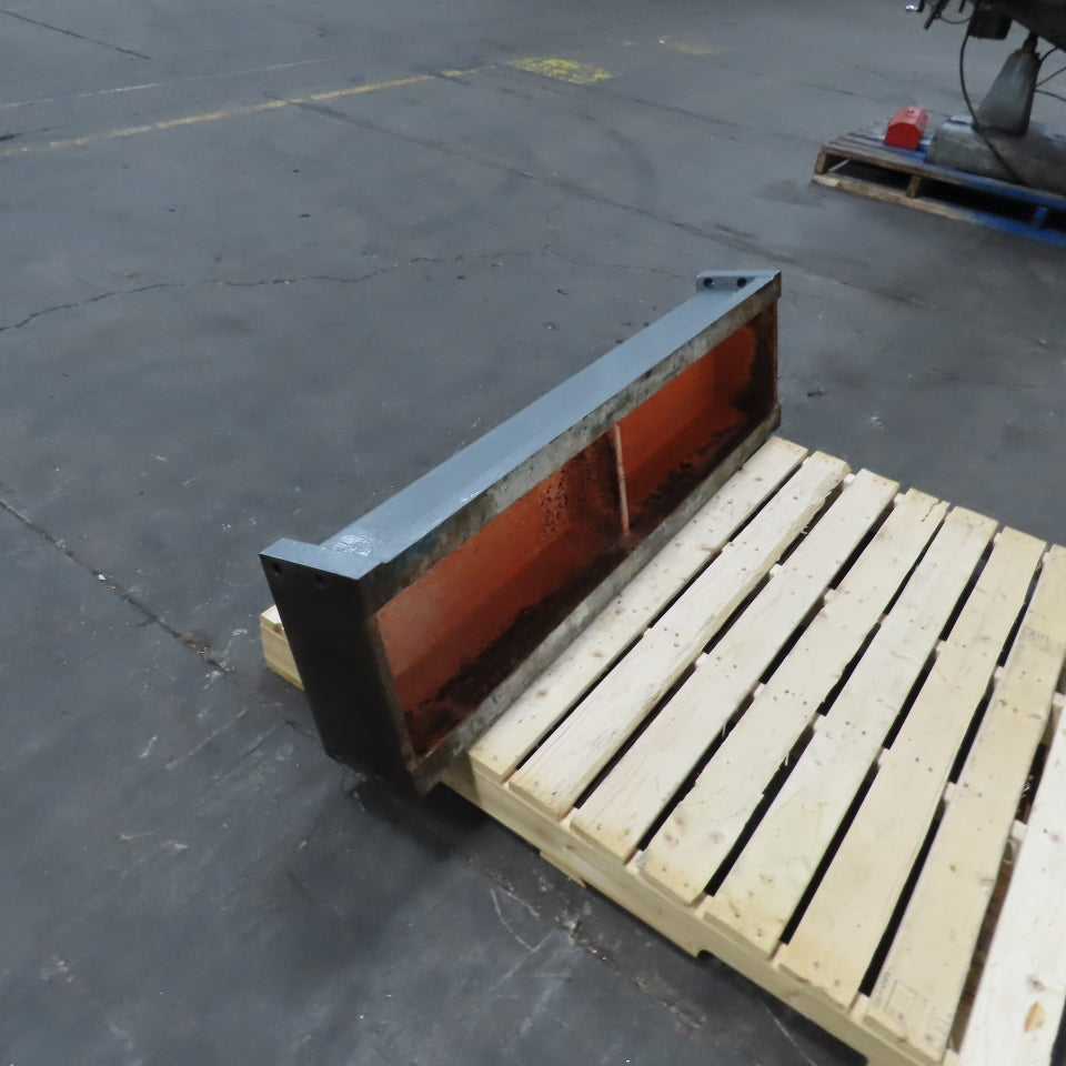 50-3/4 x 10-1/2 x 6-3/4" Machined Steel Riser Machinist Block Set Up Jig Fixture