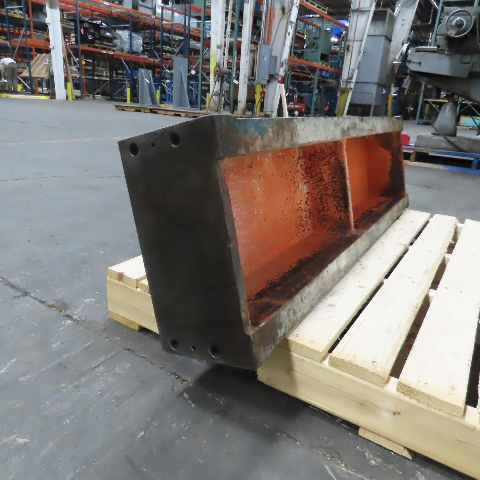 50-3/4 x 10-1/2 x 6-3/4" Machined Steel Riser Machinist Block Set Up Jig Fixture