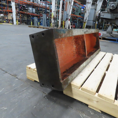 50-3/4 x 10-1/2 x 6-3/4" Machined Steel Riser Machinist Block Set Up Jig Fixture