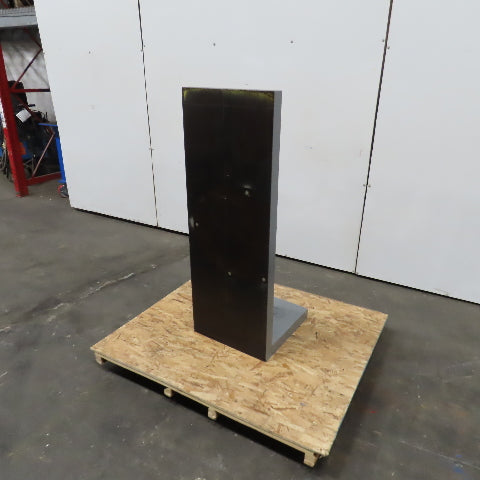 47-1/2x 17-7/16" W x 18" T Webbed Steel Angle Plate Set Up Fixture 2-1/4" Thick